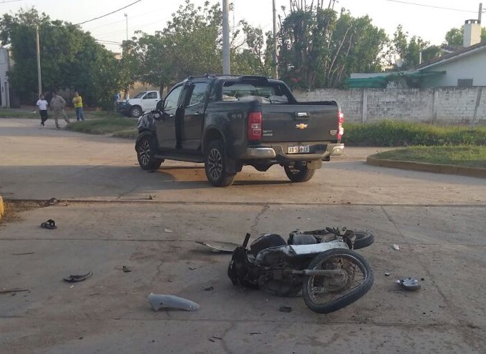 Un hombre grave en un accidente en Ceres