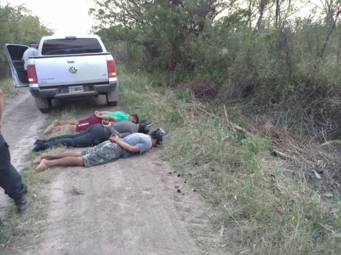 Hersilia: Cinco detenidos luego de una cinematográfica persecución