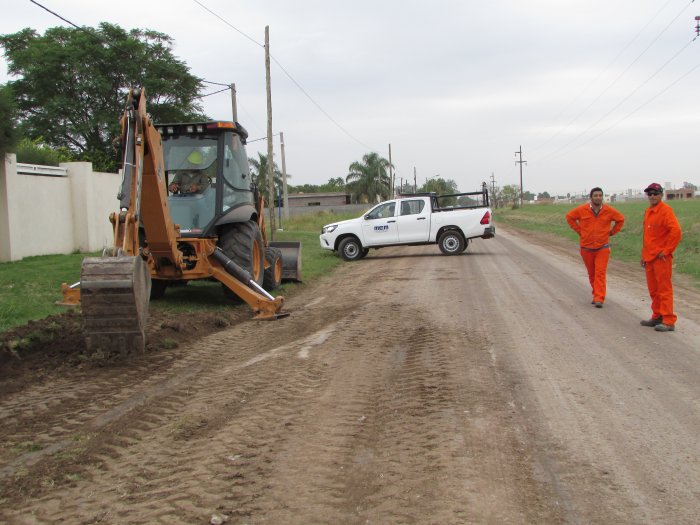 Suardi: Se inició la remodelación de calle Santiago del Estero