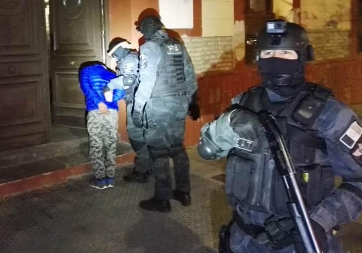 Freyre: Una pareja detenida por comercializar drogas