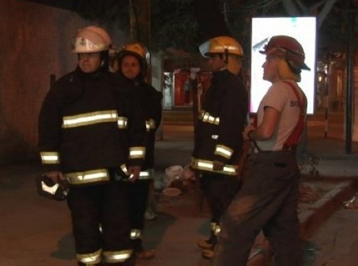 Se incendió parte de una vivienda en Morteros