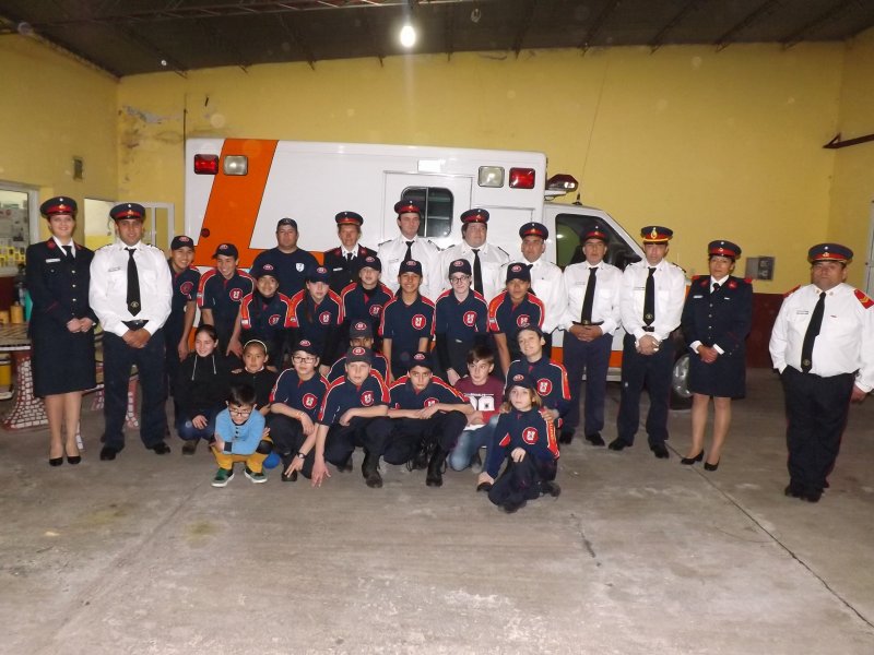 Bomberos Voluntarios de Suardi festejó 25 años
