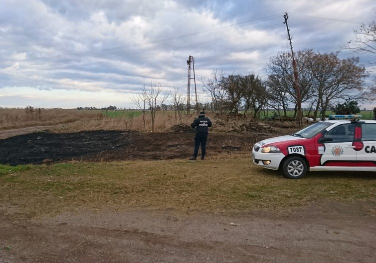 Brinkmann: Mujer detenida por prender fuego en ruta 17
