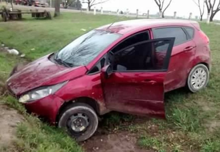 Automovilista protagonizó un accidente en Suardi
