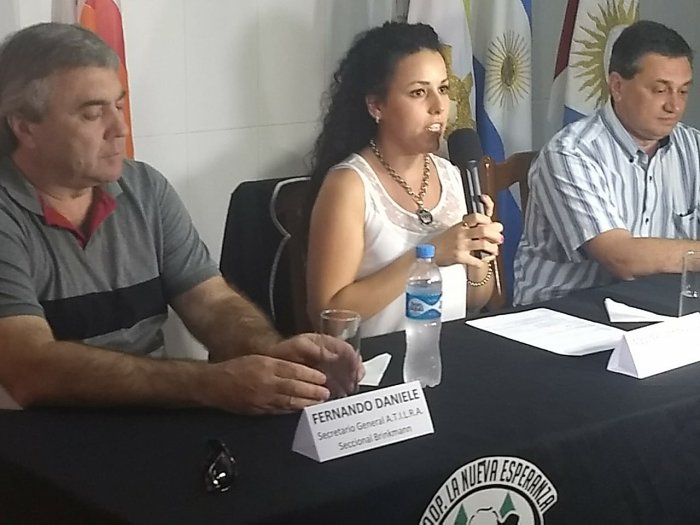 Brinkmann: Presentaron la Cooperativa 